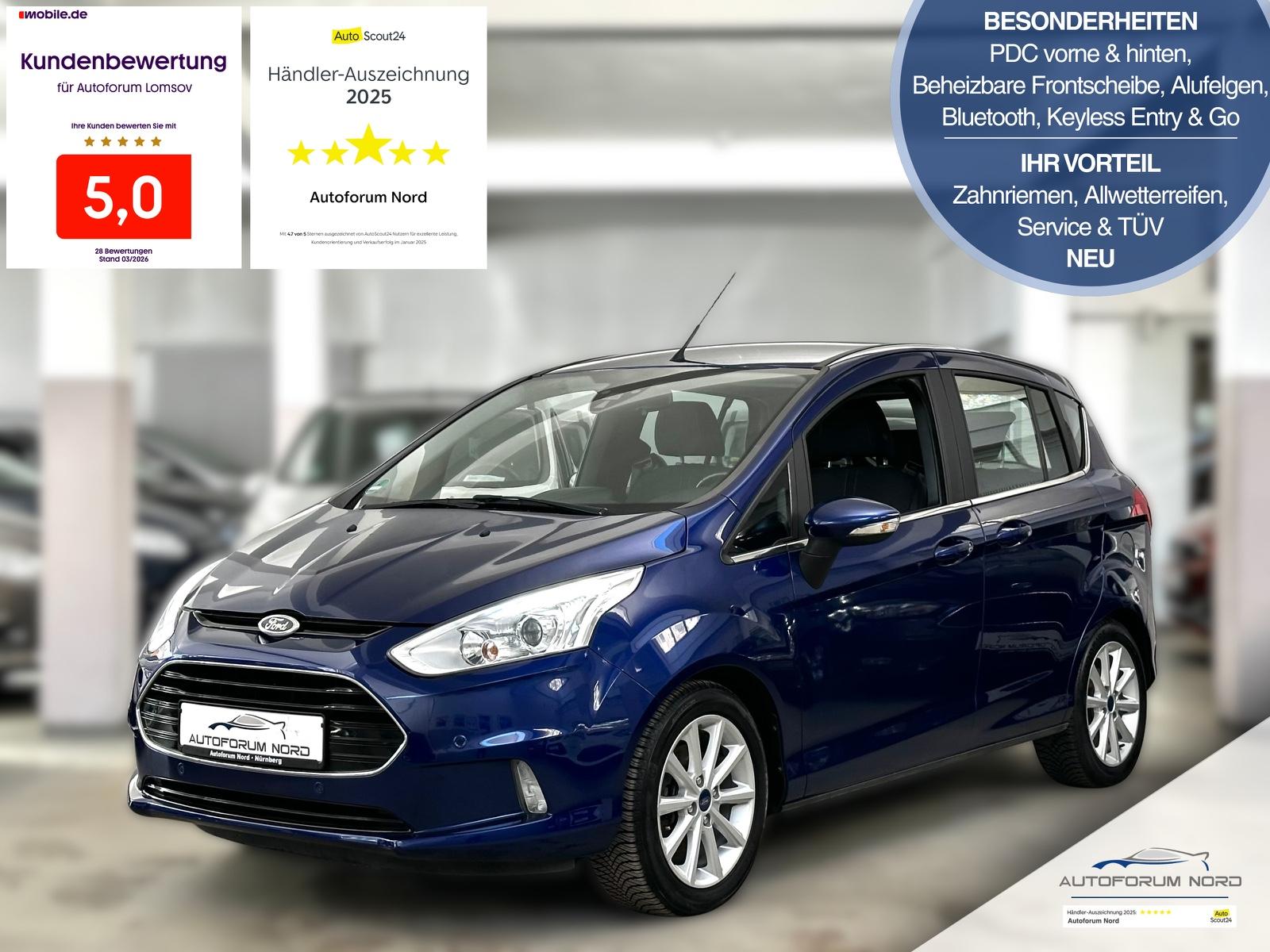Ford B-Max Titanium *NEU ZAHNRIEMEN+SERVICE+REIFEN*