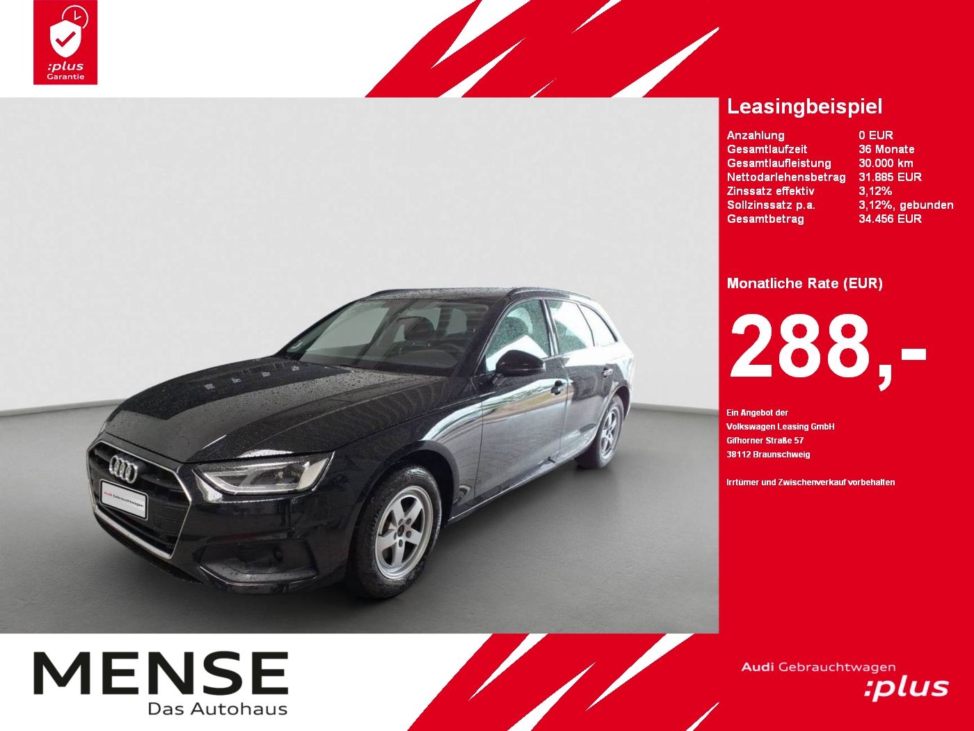 Audi A4 Avant 30 TDI S tronic ACC|Navi|Akustikglas|LM