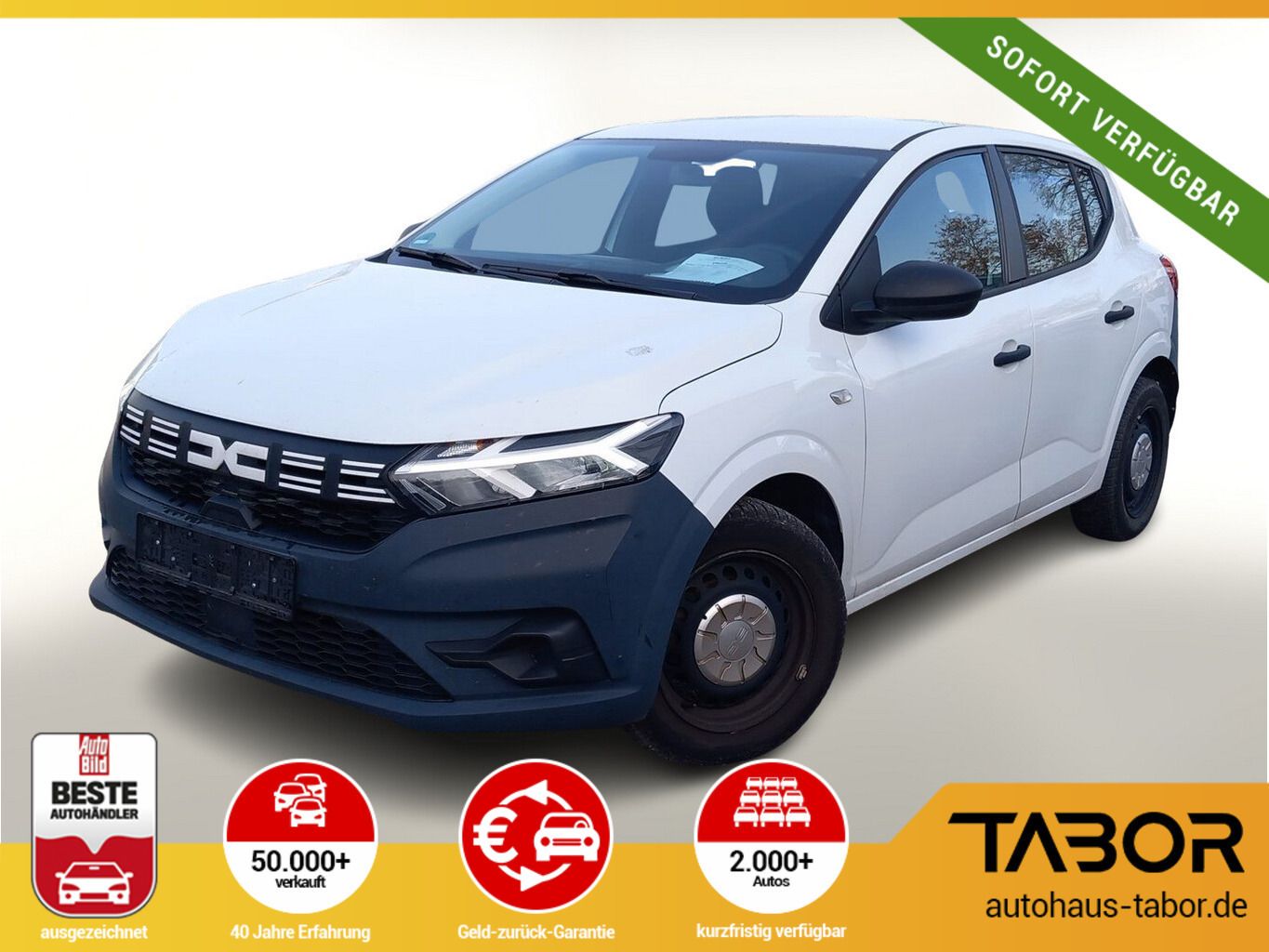 Dacia Sandero 1.0 SCe 65 Access LED NotbremsA BordC