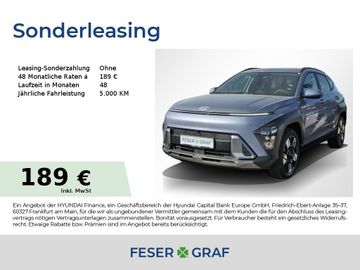 Hyundai Leasingangebot: Hyundai Kona TREND HEV NAVI LED CAM SHZ LHZ ASSIST.PAKET