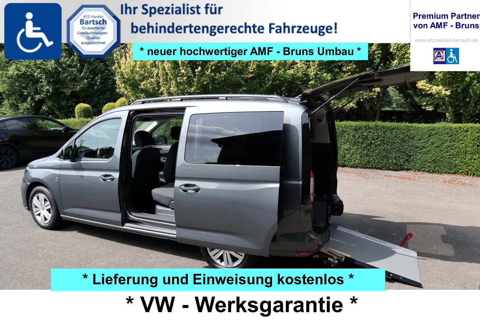 Volkswagen Caddy Maxi 1,5 TSI DSG*Rollstuhlrampe*AMF-Bruns*