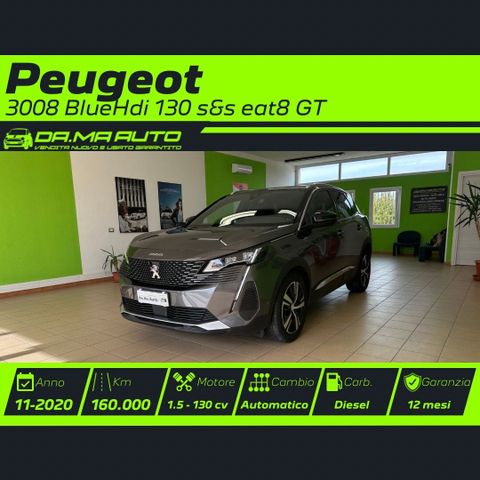 Peugeot 3008 BlueHDi 130 S&S EAT8 GT