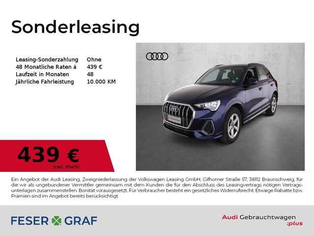 Audi Q3 35 TDI qu S Line Ext Leder,Navi,Kamera