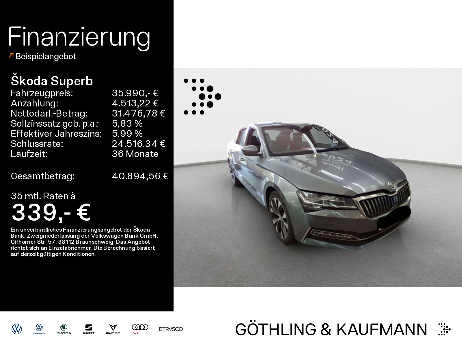 Skoda Superb 2.0 TDI L&K 4x4*NAVI*PANO*AHK*EL.HECK*STD