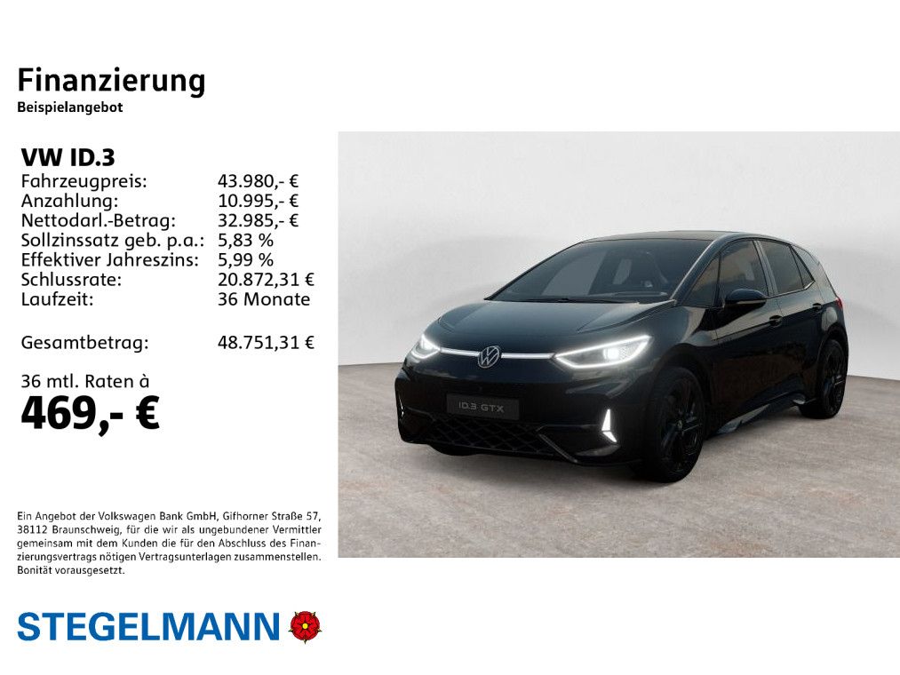 Volkswagen ID.3 GTX Performance 79kW/h 1-Gang-Automatik *Wä imagem 2