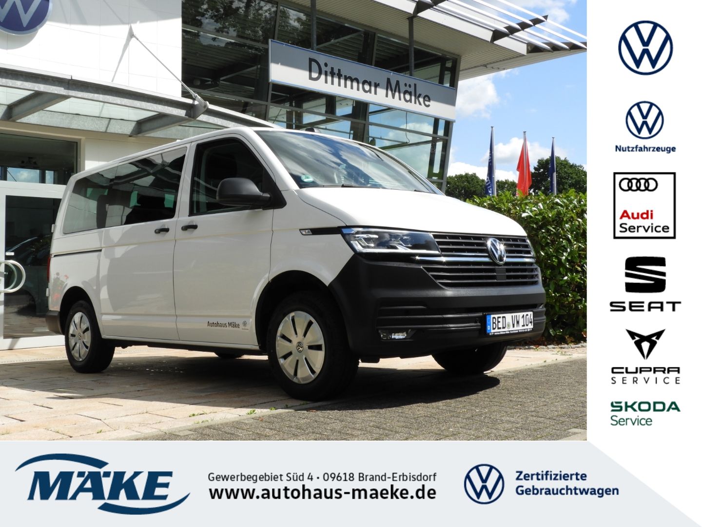 T6.1 Kombi 2.0 TDI DSG 8-Sitzer LED NAV AHZV