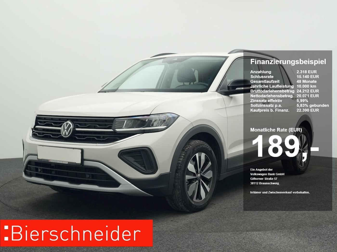 Volkswagen T-Cross 1.0 TSI Goal LED NAVI AHK KAMERA ACC SHZ