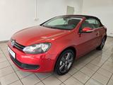 Volkswagen Golf VI Cabriolet 1.2 TSI sehr gepflegt 1.Hand - Volkswagen Golf: Rot, Cabrio