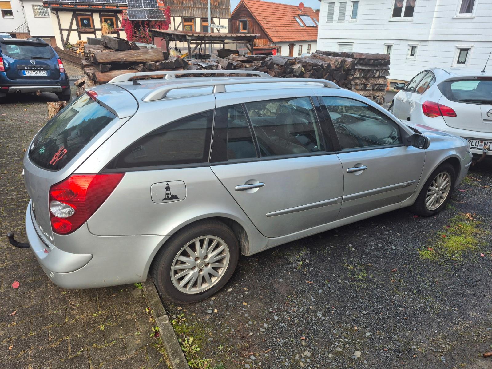 Renault Laguna 2007 — вигляд ззаду