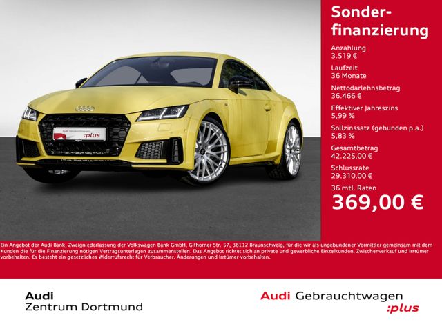 Audi TT Coupe 40 S LINE BLACKPAK B&O LM20 NAVI+