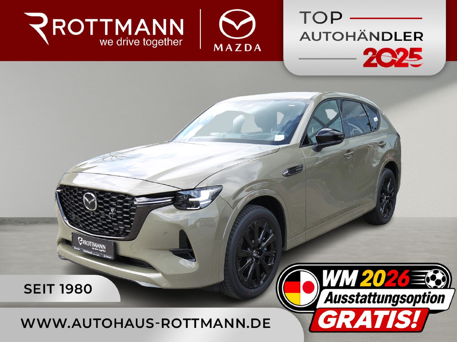 Mazda CX-60 PHEV 327ps Aut. AWD Homura Plus