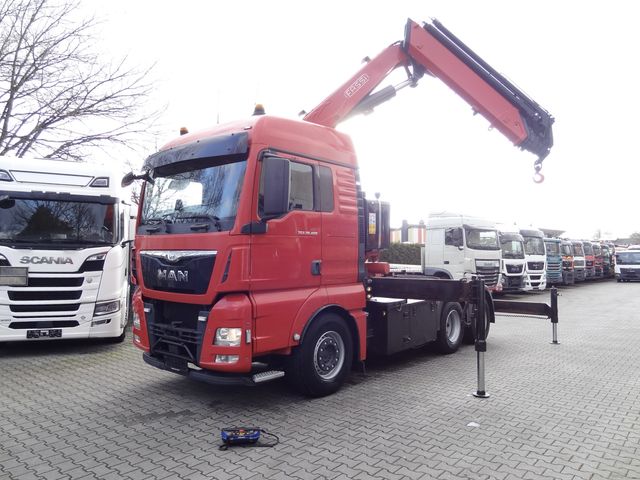 MAN TGX 28.480 6X2 Kran Fassi F360