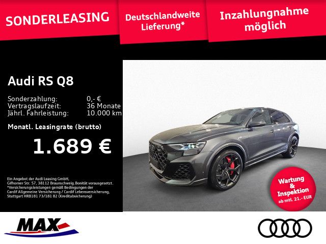 Audi RS Q8 SUV performance 305KM/H+PANO+AHK+MEMORY+ST