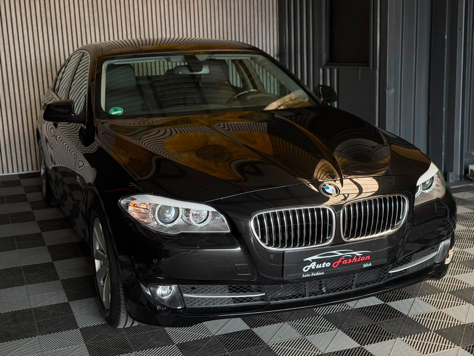 BMW 523i 204 ch 6 cylindres • Boîte auto • 70 000 km • Cuir Dakota • GPS • Radars AV/AR