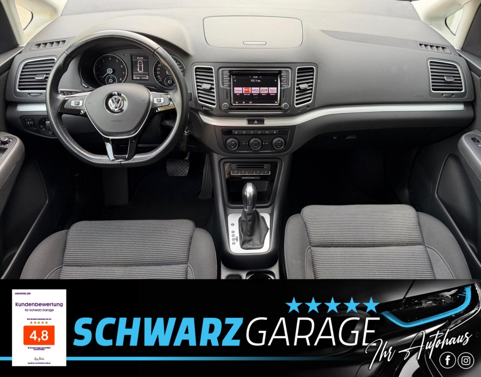 Volkswagen Sharan Comfortline 7-SITZER * KLIMA * SHZ * NAVI, миниатюра 10