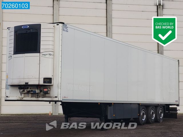 Schmitz Cargobull Carrier Vector 1550 Doppelstock Liftachse Blumen