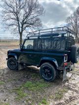 Land Rover Defender 90 Td4 Station Wagon SE SE  TÜV 10.2027 - Land Rover Defender: Schwarz