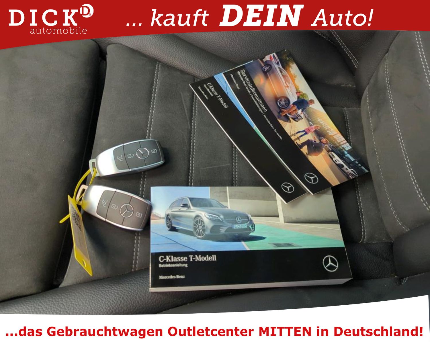 Fahrzeugabbildung Mercedes-Benz C 200 4Mat 9G AMG/LED/NAVI/SHZ/RFK/8Fa