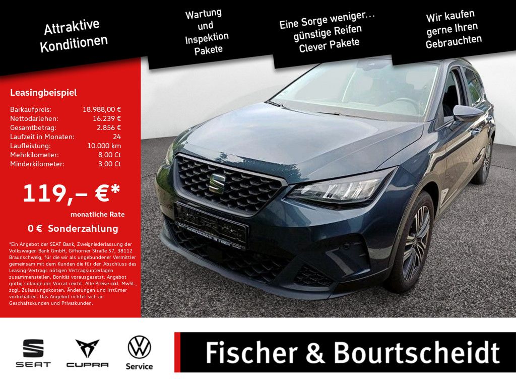 Seat Arona 1.0 TSI Style Edition KAMERA FACEL. LED