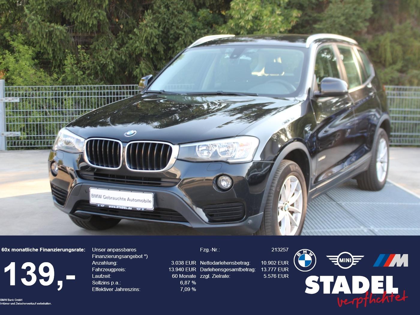 BMW X3 sDrive 20iA *nur an Händler*