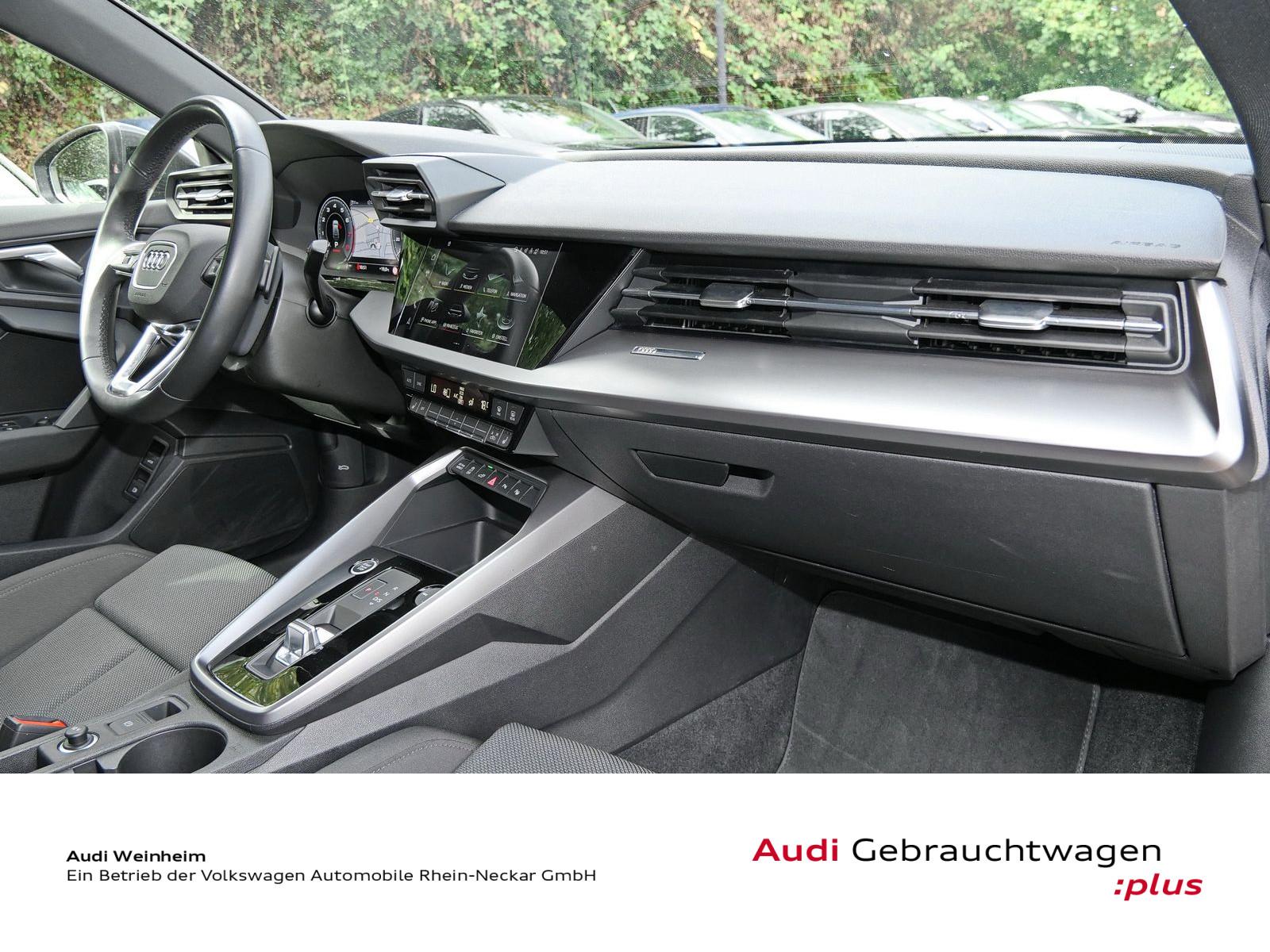 Audi A3 45 TFSI Black Paket S-Line Head Up LED S-tron, миниатюра 9