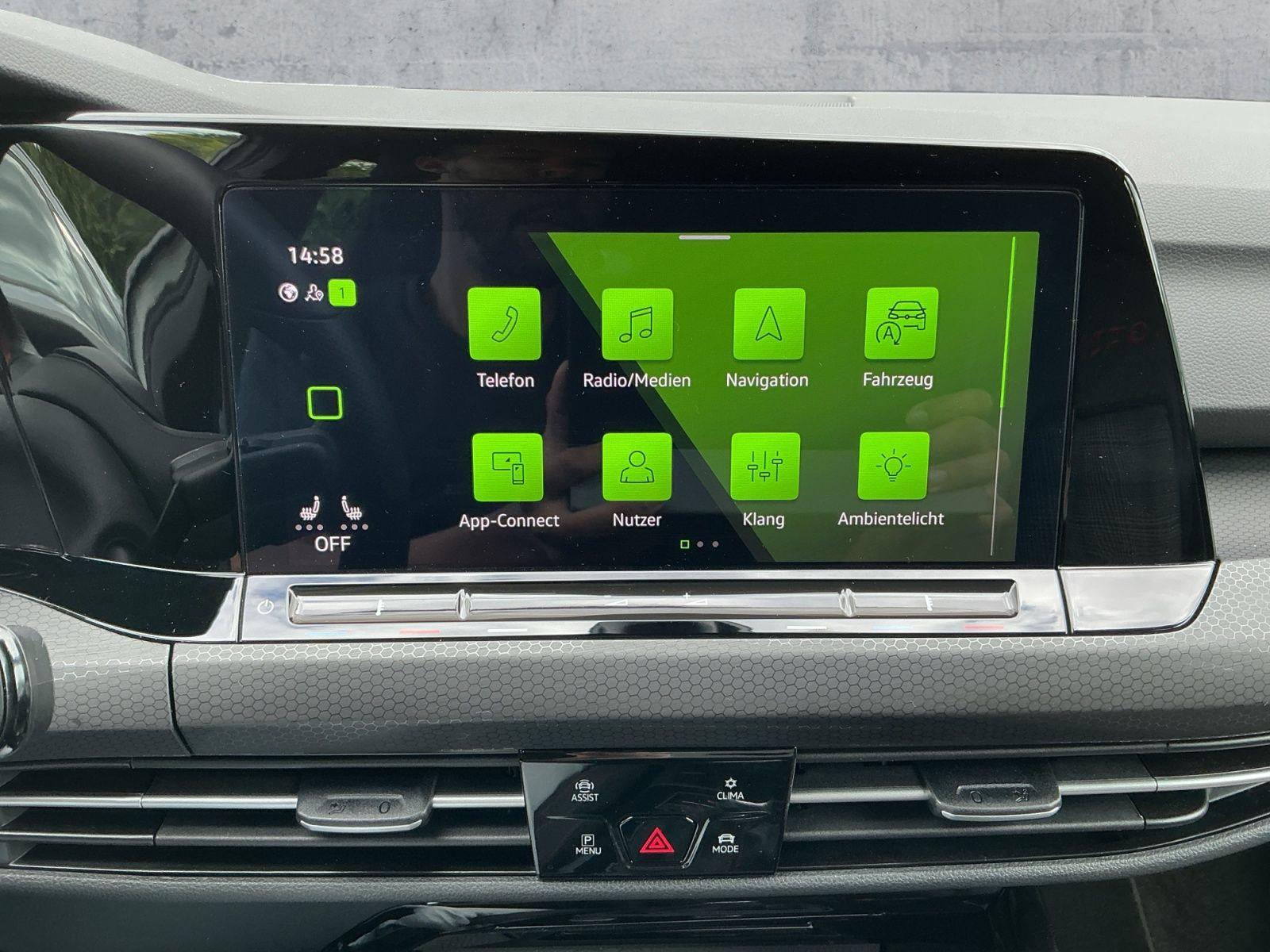 Volkswagen Golf VIII 2.0 TSI GTI LED+DAB+APP+SHZ+PDC, миниатюра 11