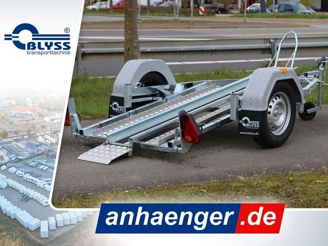 Blyss NEU Motorradanhänger Anhänger 249x21cm 400kg