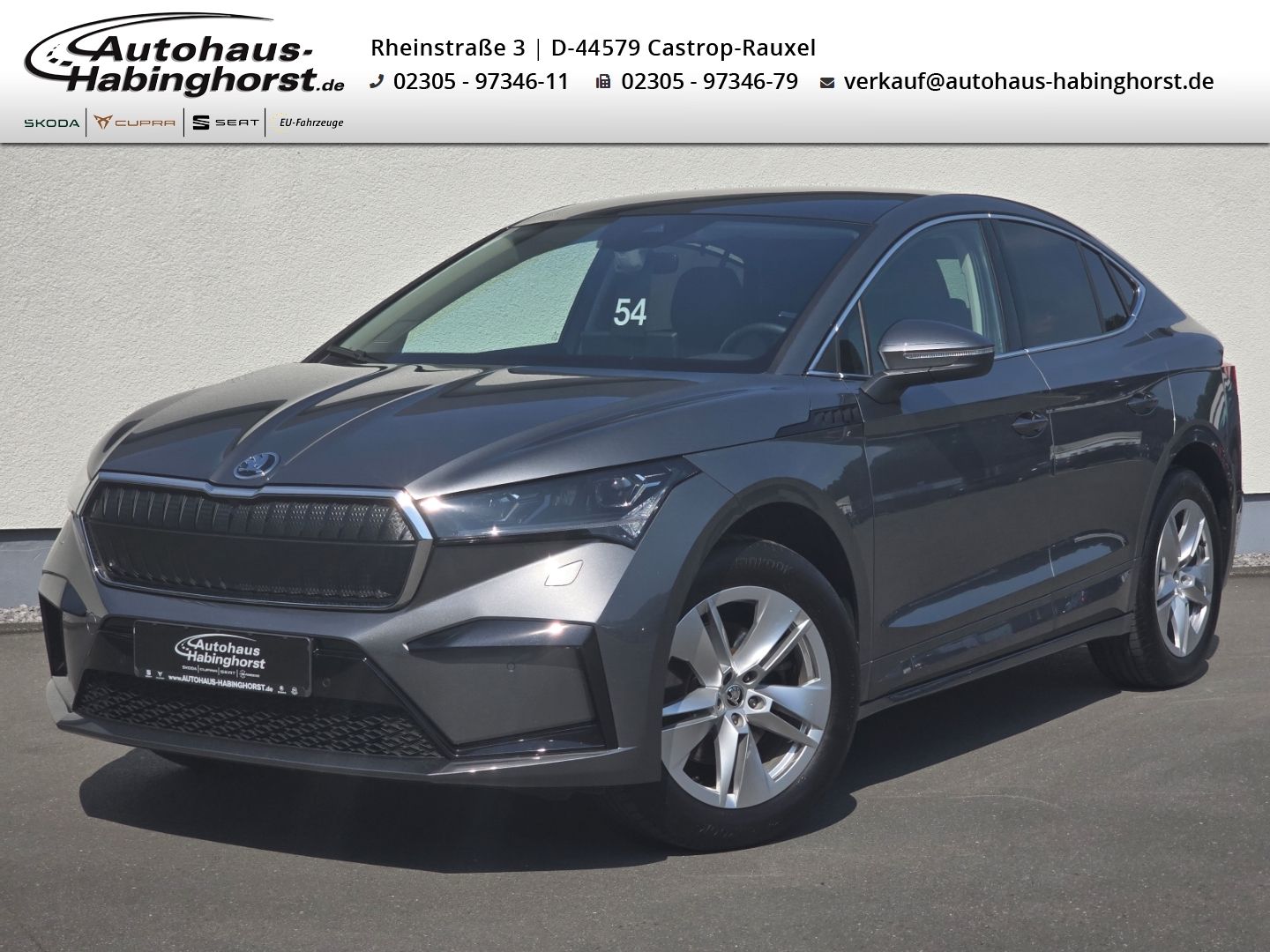 Skoda Enyaq Coupe 60 Navi PDC Kessy e.Hk Matrix 19Alu