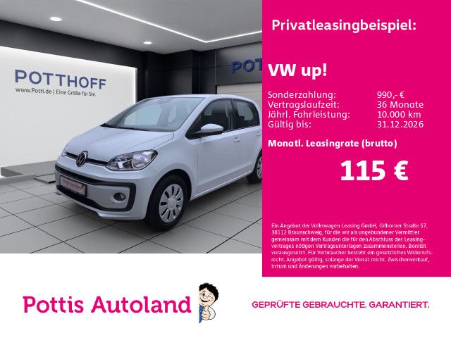 Volkswagen up! 1.0 MPI MOVE UP! SITZHZG KLIMA DAB+