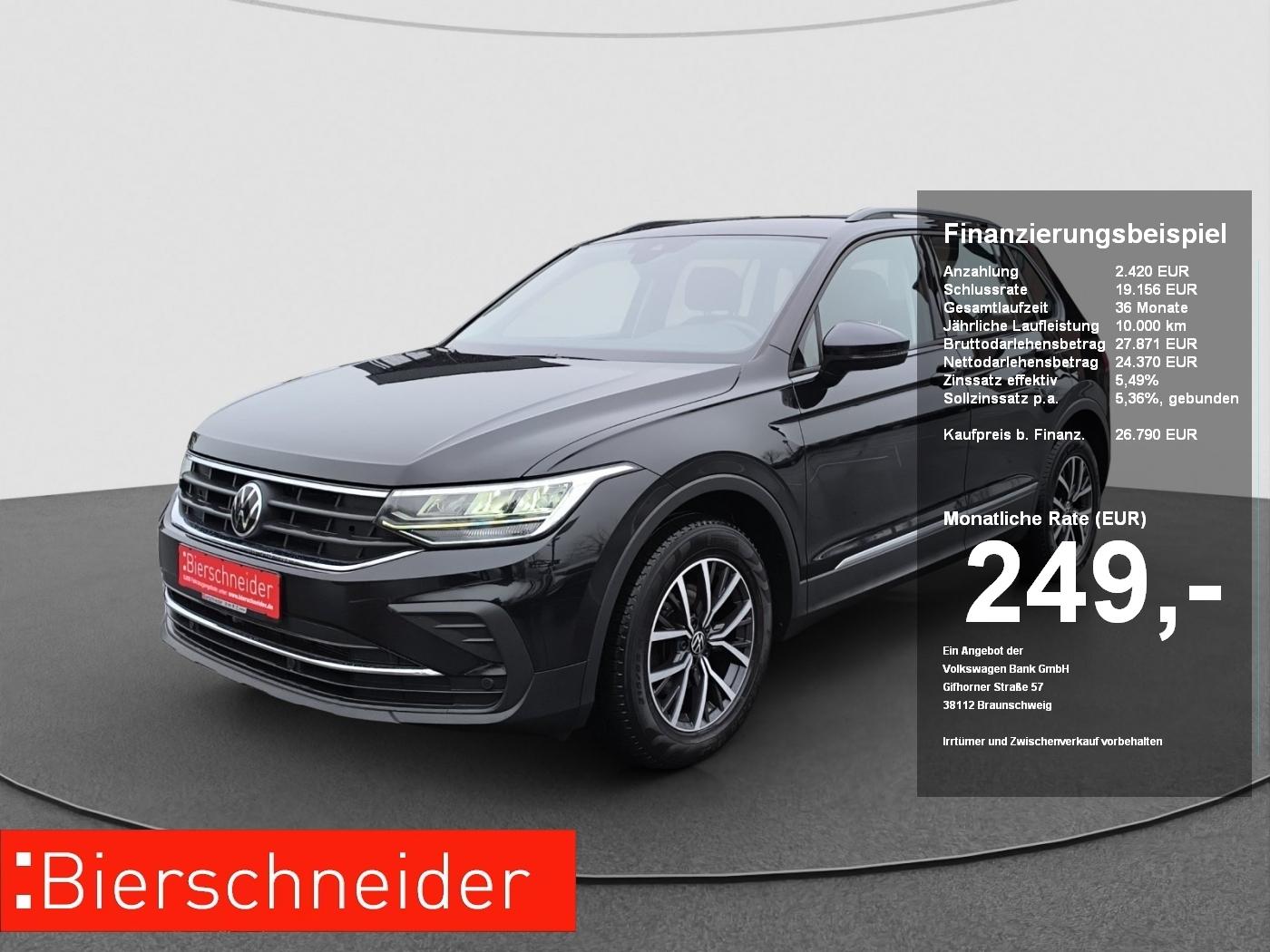Volkswagen Tiguan 2.0 TDI DSG Life NAVI AHK RFK PDC ACC LED