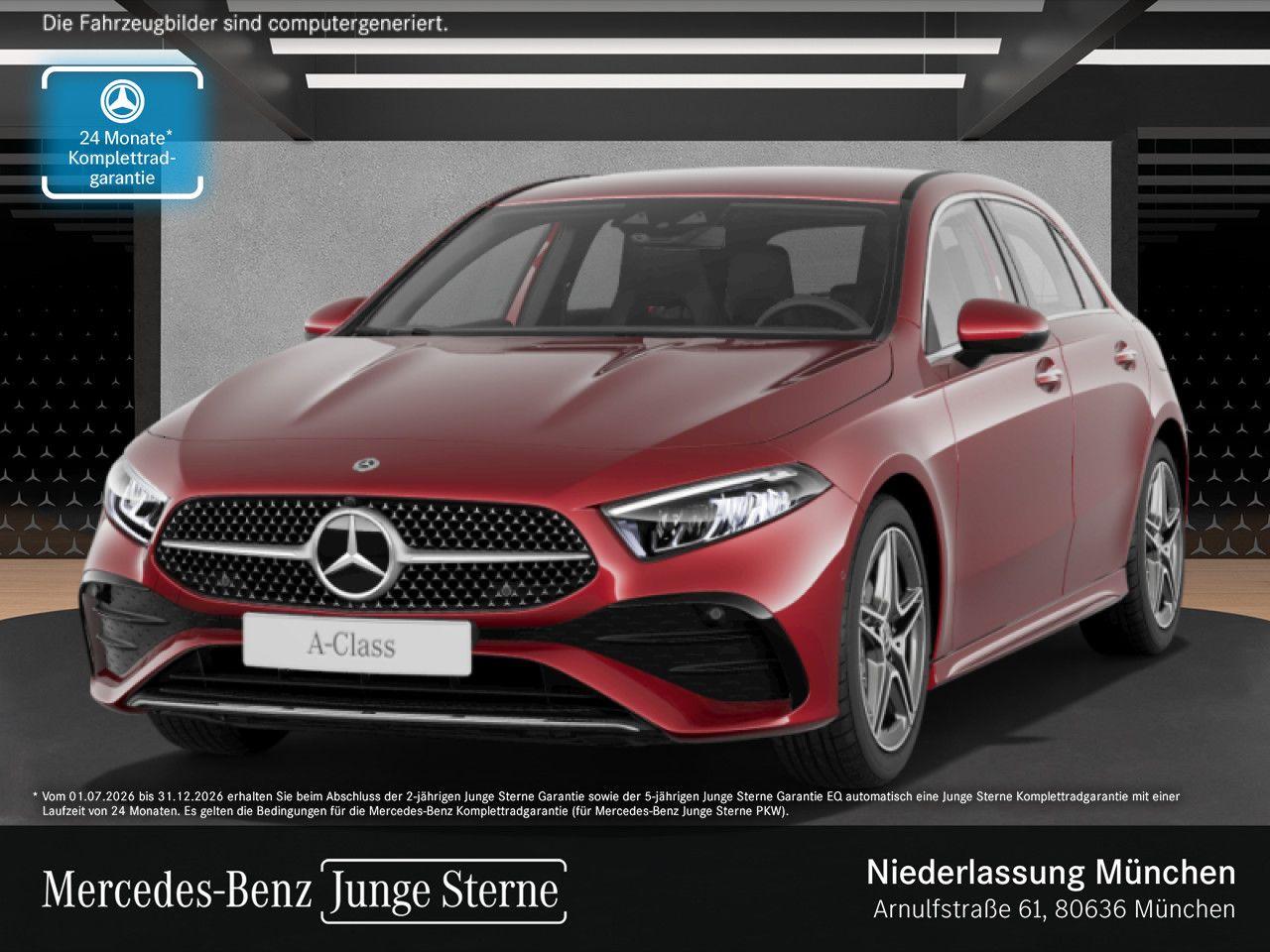 Mercedes-Benz A 200 AMG Adv+/NaviPrem/Distr/360°/WWide/LED