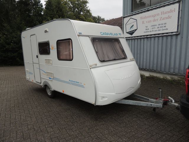 Caravelair Antares Luxe 390-Festbett-WC-Vorzelt-900KG