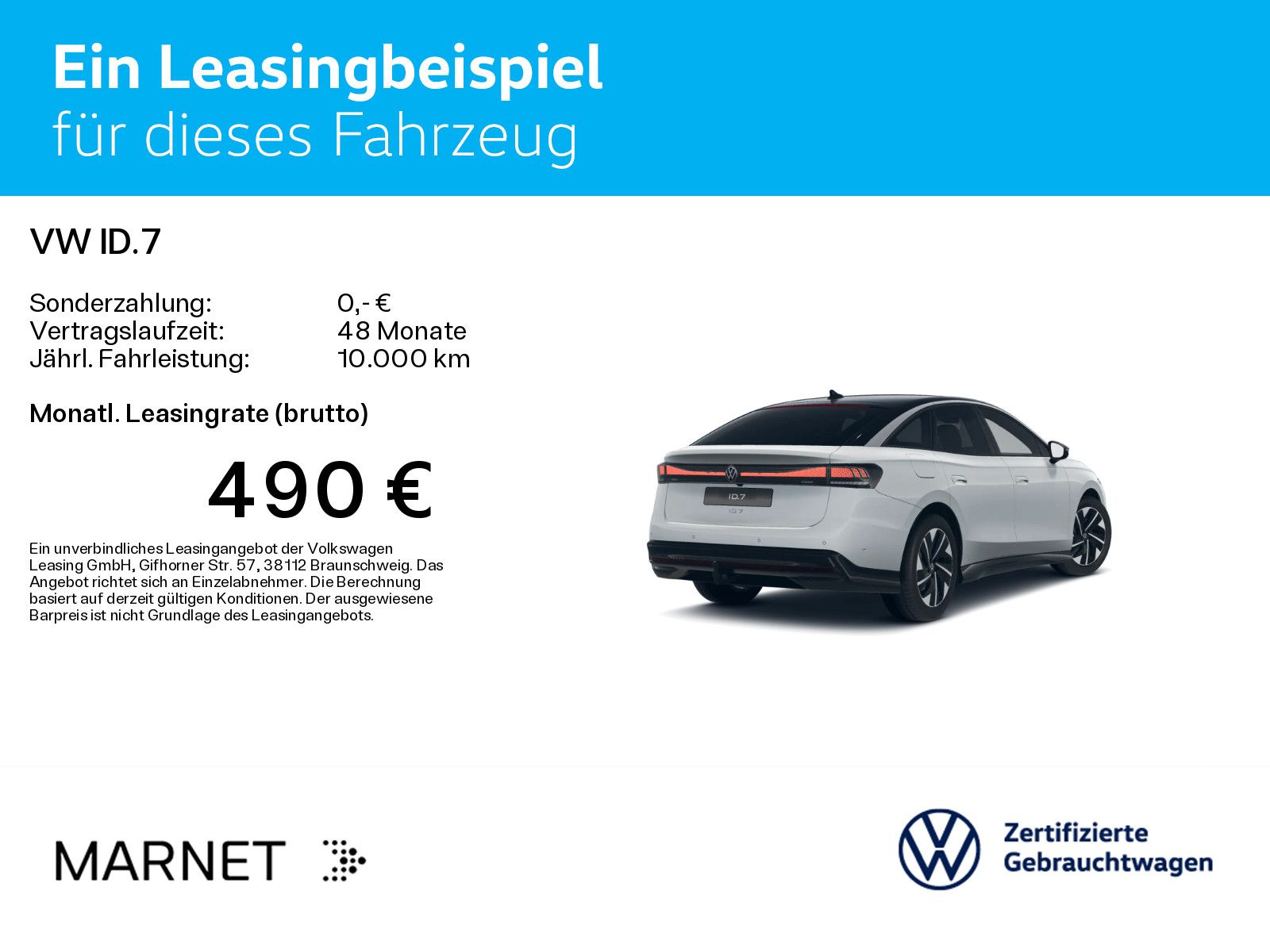 Volkswagen ID.7 Pro Navi*AHK*IQ-Light*Easy-Open*Keyless*Erg imagem 3