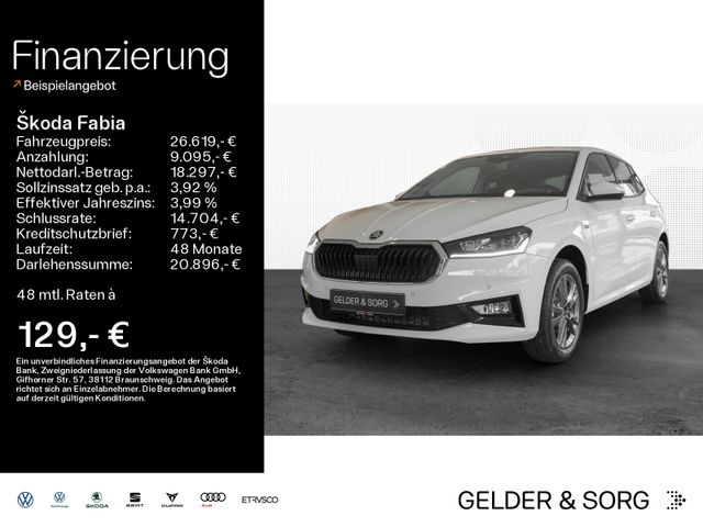 Skoda Fabia Drive 1,0 TSI  KESSY|SHZ|RFK|PDC|SMARTLINK