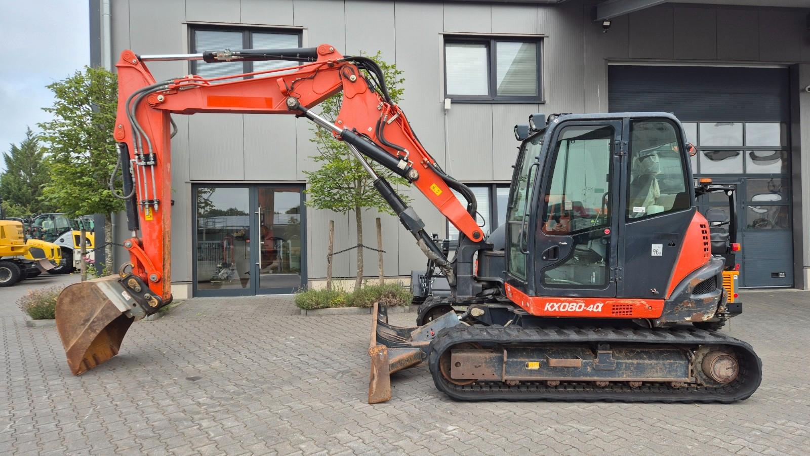 Kubota KX 080 - 4 2PGLVA Verstellausleger Klima