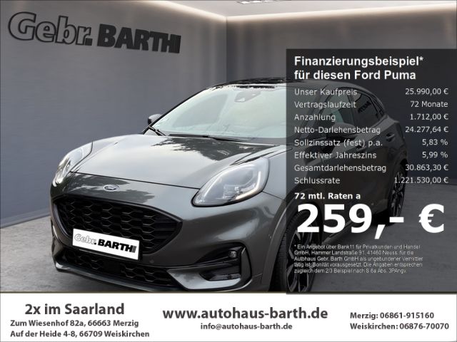 Ford Puma ST-Line X, PanoDach,Winter+Fahras.paket,AHK