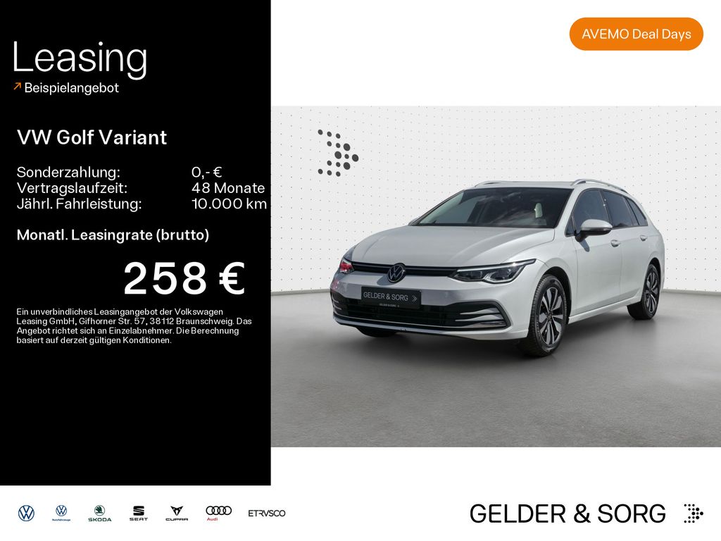 Volkswagen Golf Variant Life 1.0 TSI RFK*LED*AHK*Digital