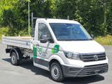 Volkswagen Crafter Pritsche 35 mittellang AHK Klima - Gebraucht Abrollkipper Mit