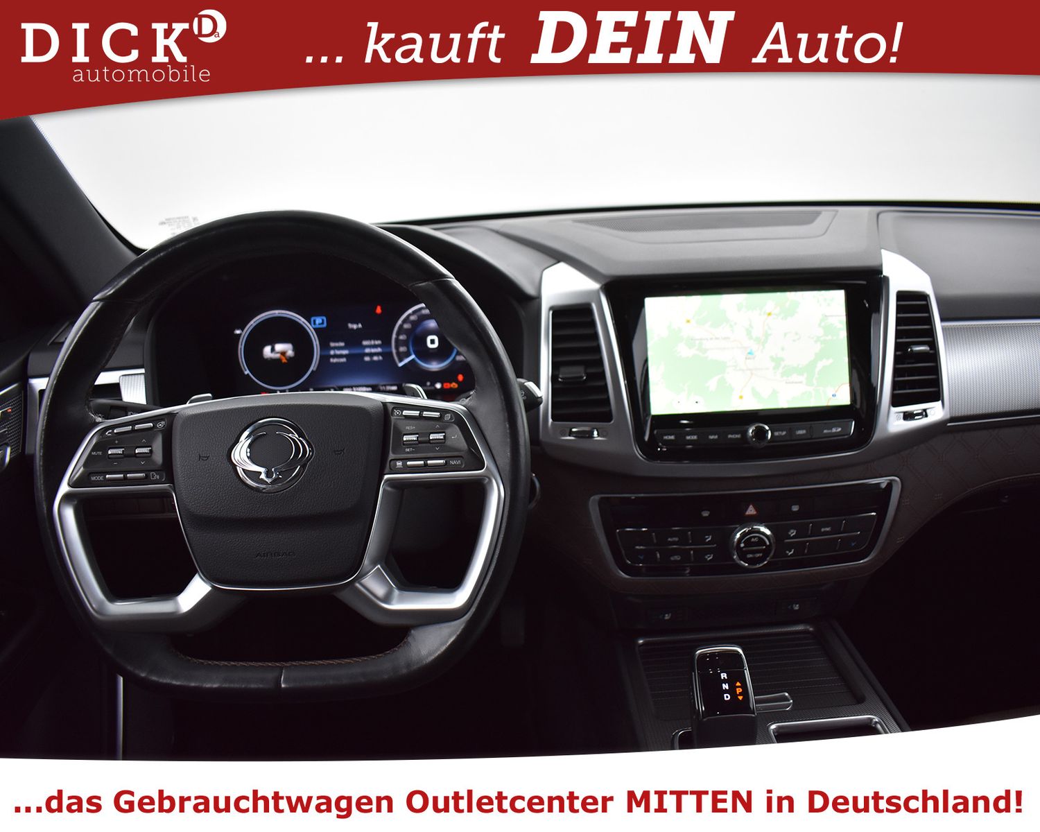 SSANGYONG Rexton 2.2d 4x4 >Sapphire MEMO+360+AHK+VIRTU+20" - Image 15