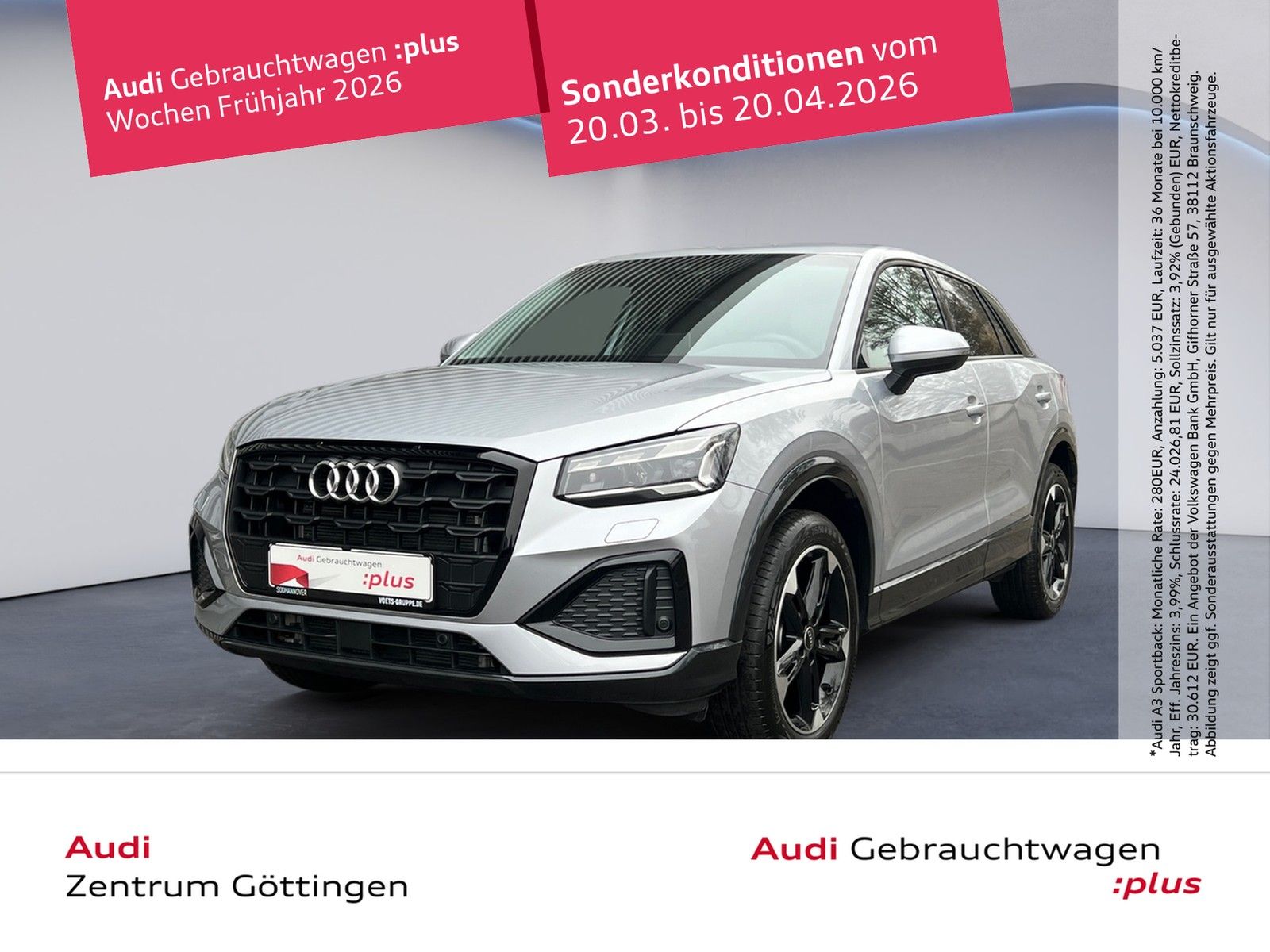 Audi Q2 35 TFSI Stronic advanced MATRIX+AHK+OPTIK+ASG