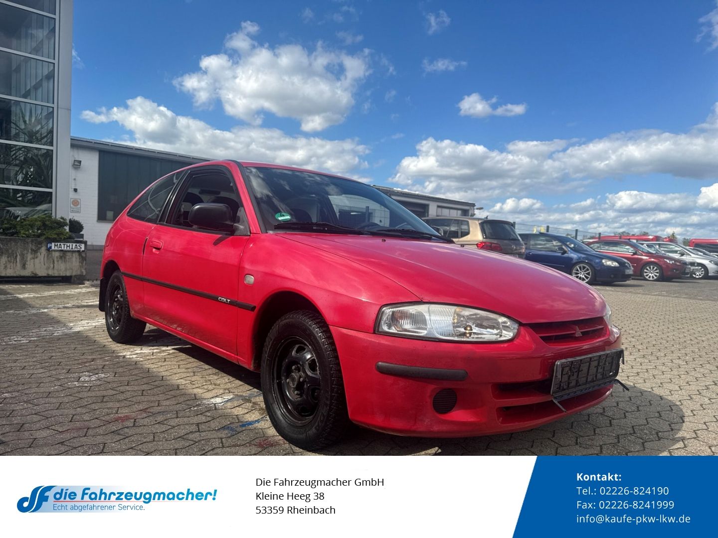 Fahrzeugabbildung Mitsubishi Colt Comfort 1.6 AUTOMATIK *EXPORT