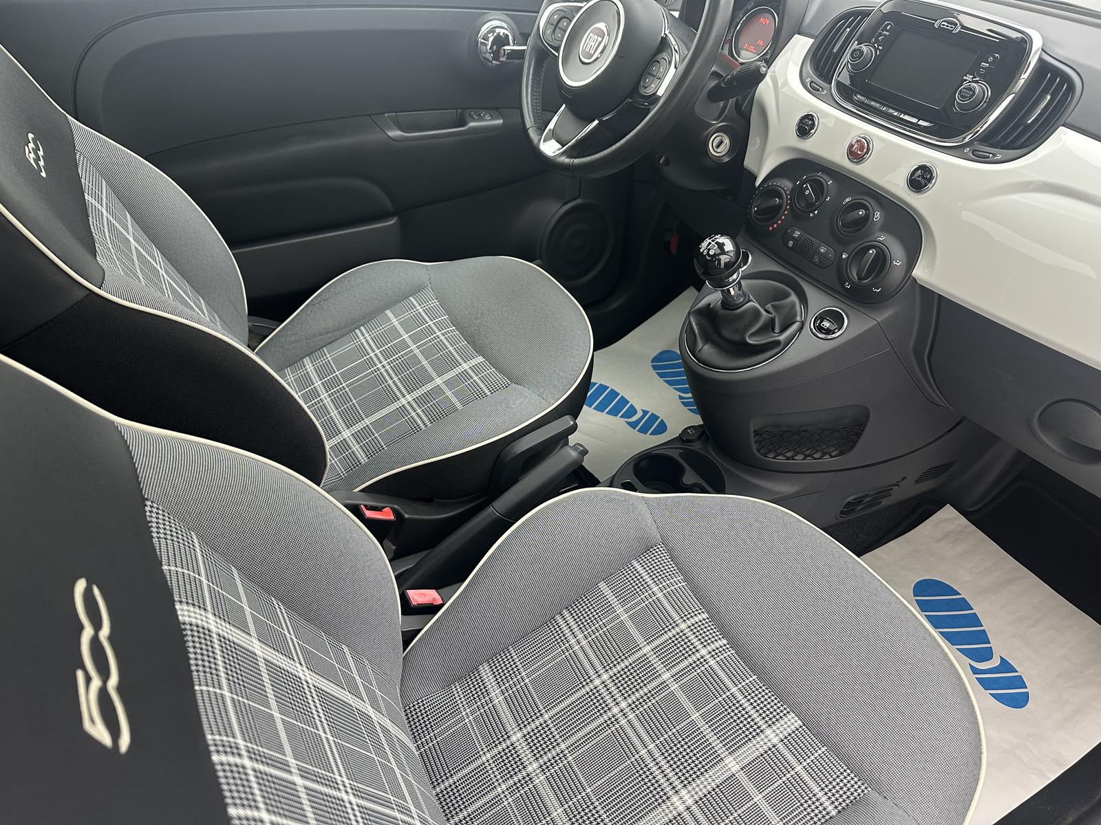 Fiat 500 Lounge "PANO-MULTI-KLIMA-PDC-ALU-TÜV NEU"