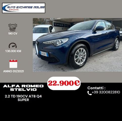 Alfa Romeo Stelvio 2.2 Turbodiesel 190 CV AT8 Q4