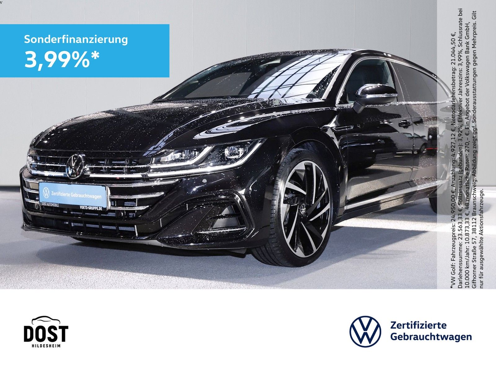 Volkswagen Arteon Shooting Brake 2.0 TSI R-Line AHK+PANO