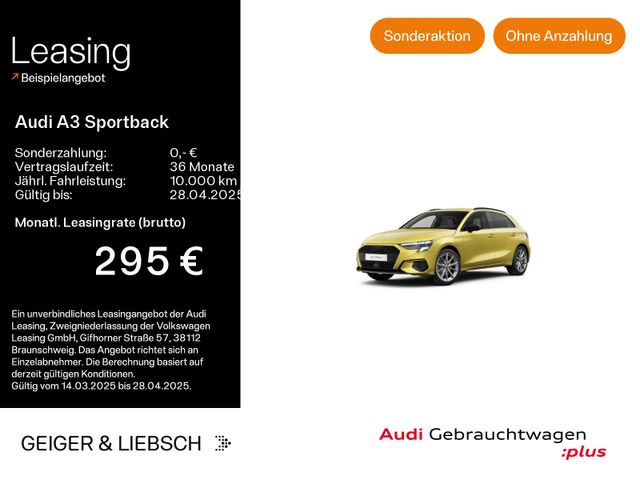 Audi A3 Sportback 40 TFSIe S-LINE*LED*AHK*VIRTUAL*NAV