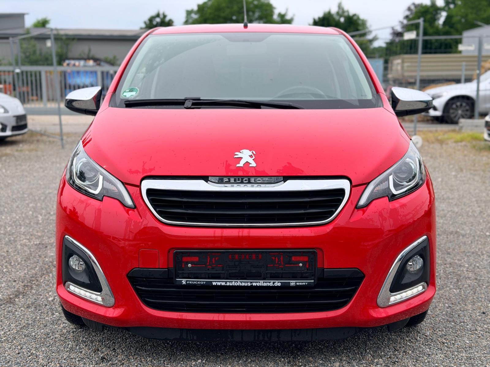 Peugeot 108 Style Kamera CarPlay Sitzheizung LED