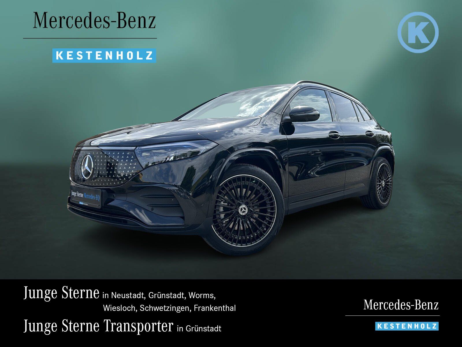 Mercedes-Benz EQA 250+ AMG+DISTR+360+PANO+NIGHT+20"+KEYL+EASYP