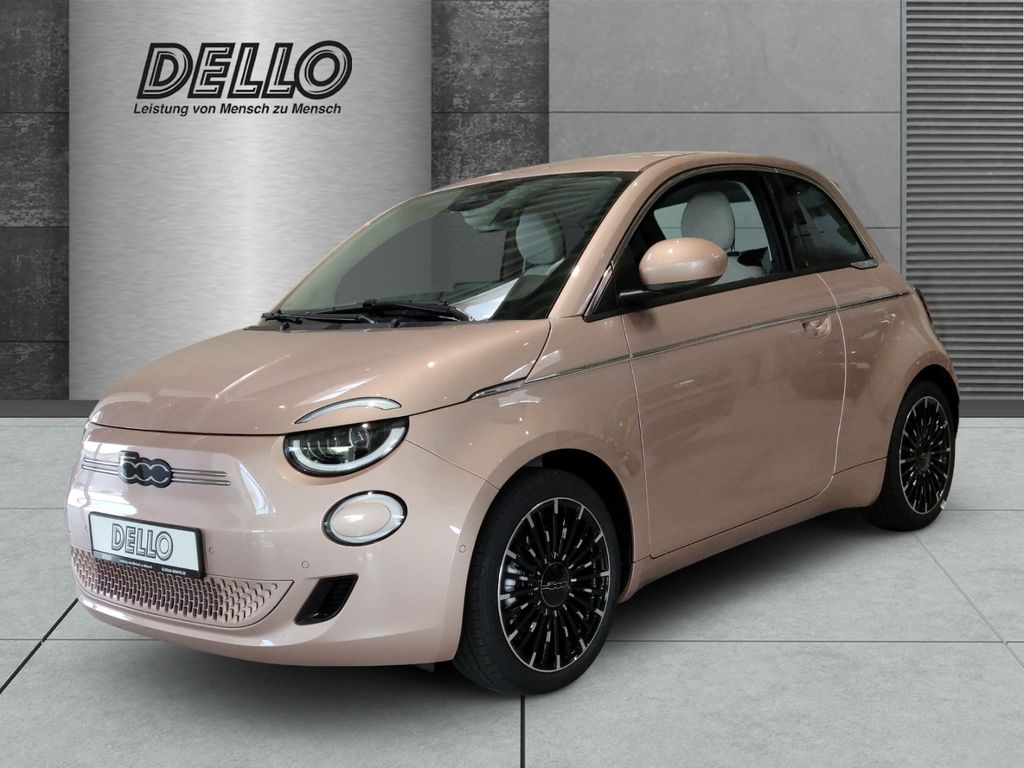 Fiat 500e La Prima Leder Kamera Navi CarPlay Sitzheiz