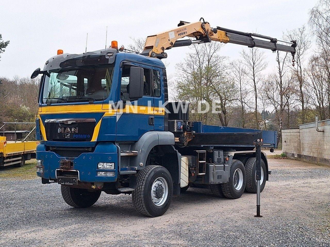 MAN TGS 26.480 6x6 BBS ALLRAD KRAN MIT FUNK TÜV