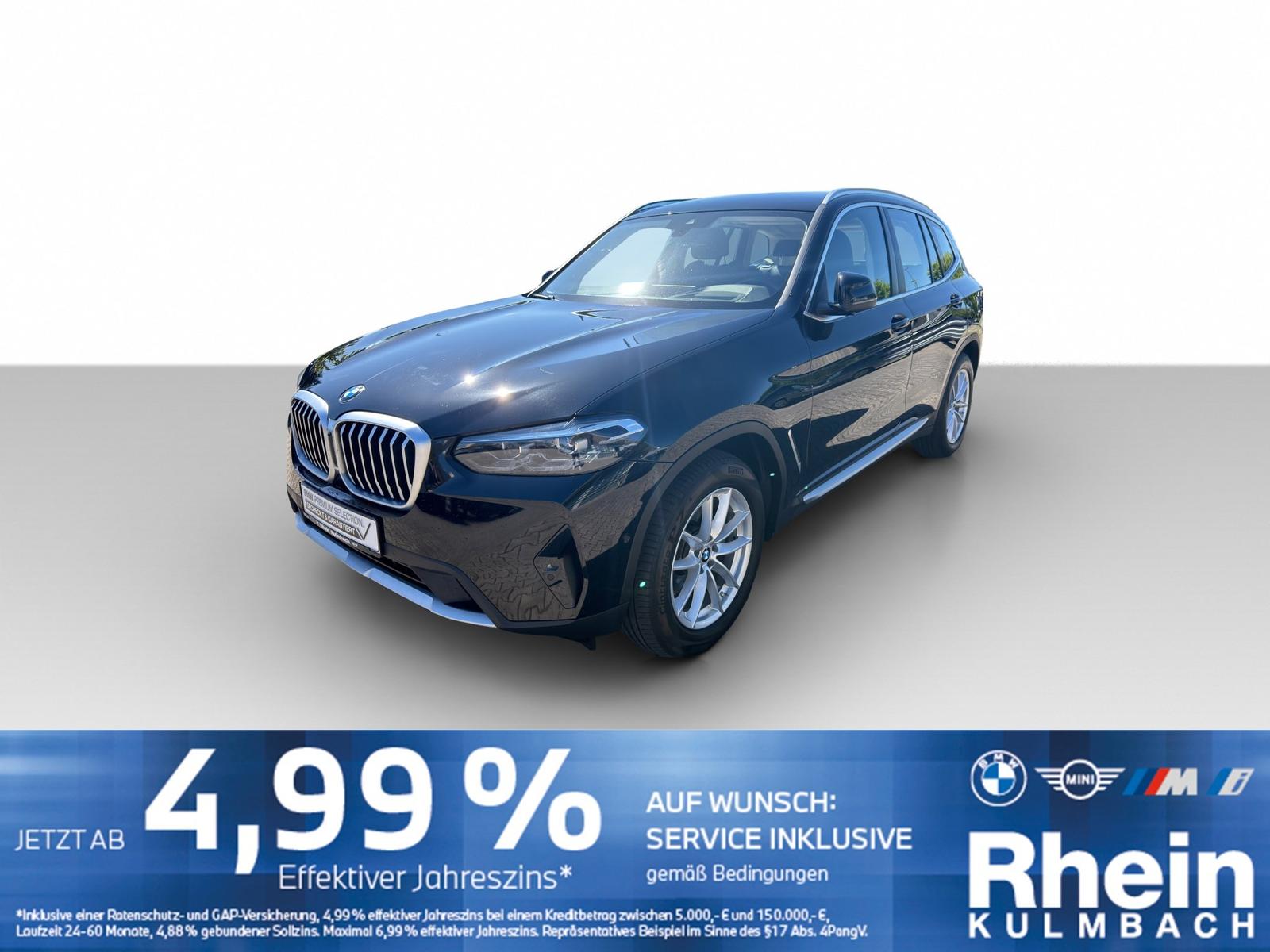 BMW X3 xDrive20d Navi LED HUD ParkAssist Sportsitze